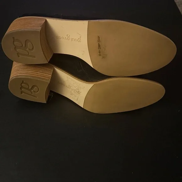 Paul Green Vienna Black Suede Chelsea Boots size 7.5 - Picture 3 of 3